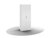 FEDERICA ШО-02 шкаф для одежды Белый бриллиант/Белый бриллиант
