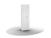 FEDERICA ШБ-03 шкаф для белья Белый бриллиант/Белый бриллиант