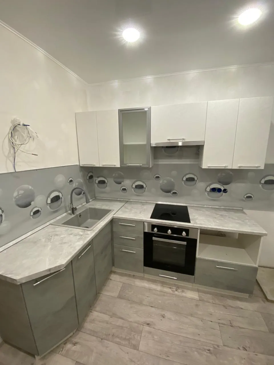 Кухня Модус угловая 1,6*2,2м проект г.Прокопьевск