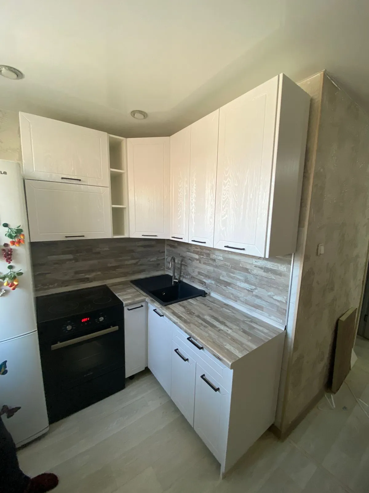 Кухня Виола угловая 1,4*1,6м проект г.Прокопьевск