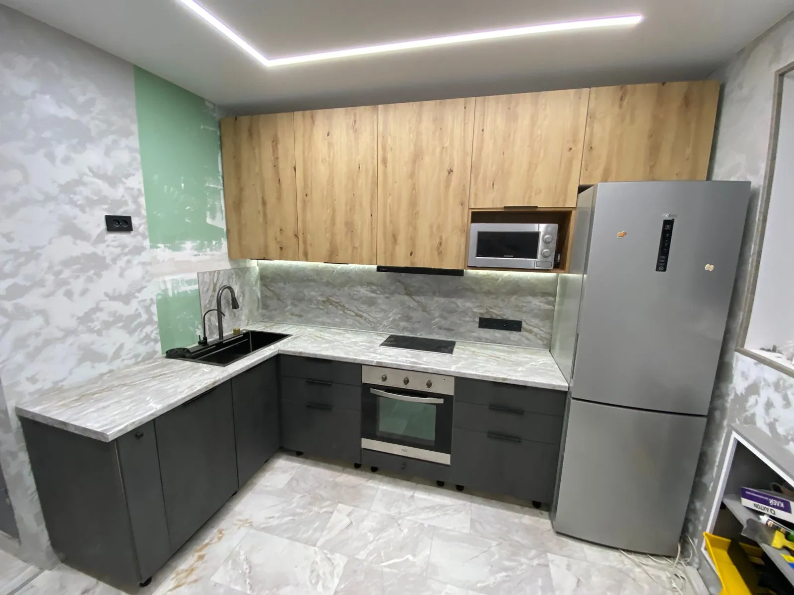 Кухня Брауни(2) проект г.Прокопьевск