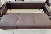 Диван Антей (БД) 4 кат. Liberty 39 (темн-корич) / Liberty 22 (морск.волн) / Liberty 5 (кофе с молок)