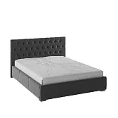 Корпус Октавия интерьерной кровати (1,6м) серый ромб