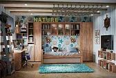 Nature 83 (молодежная) Шкаф для белья Дуб табачный Craft