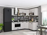 Кухня Контемп 1,65*2,25 Слоновая кость/Дуб Сонома