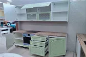 Кухня Хлоя NEO МДФ 2400 Дуб фактурный олива/Белый//Междуреченск
