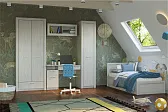 ОКТАВА Кровать 900 (спальня) Ясень анкор светлый