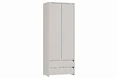 ЛАРИО Шкаф ШК-001 (2-ств.,2ящ.) Корпус - Кашемир 2,75