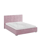 Корпус Рио интерьерной кровати (1,8м) пыльная роза квадрат
