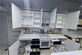 Кухня Орхидея 2600 Лофт белый/Лофт Блек/Белый//Орбита
