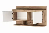 ГРЕТТА Антресоль 1200 Крафт золотой-Белый