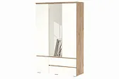 ГРЕТТА Шкаф 4С2Я Крафт золотой-Белый