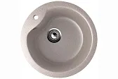Мойка ULGRAN U-102 кругл 480 мм песочный 302