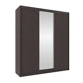 Шкаф-купе 2000 Домашний зеркало/лдсп Венге