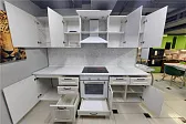 Кухня Орхидея Ива Белая DW-008/корпус Бетон Пайн/Орбита