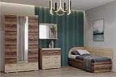 СОНАТА Спальня Кровать-софа КРС-900 Сонома-Сакраменто