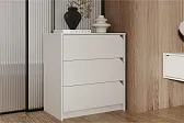 ЛАРИО Комод КМ-001 (3 ящика) Корпус - Кашемир 2,75