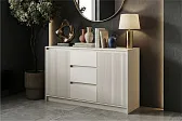 МИРЕН Комод КМ-003 Корпус - Кашемир 5981 BS  Фасад МДФ - матовая Моно керамика