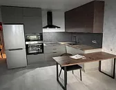 Модульная кухня Обсидиан Дуб Мокко