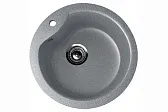Мойка ULGRAN U-102  кругл 480 мм темно серый 309