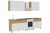 Квик-Степ Кухня 2,0 м. Корпус ЛДСП - Дуб Крафт золотой