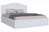 Спальня Апполия Корпус кровати 1,6 Белый/Белый дуб