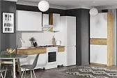 Квик-Степ Кухня 1,6 м. Корпус ЛДСП - Дуб Крафт золотой