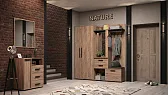 Nature 71 (прихожая) Шкаф для одежды и белья Дуб табачный Craft