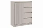 МИРЕН Комод КМ-002 Корпус - Кашемир 5981 BS  Фасад МДФ - матовая Моно керамика