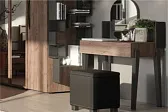 Nature 43 (спальня) Стол туалетный Дуб табачный Craft-Черный
