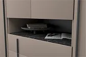 Мария шкаф ШО-02 2000 Глиняный серый
