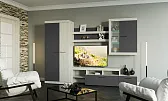 СОНАТА Гостиная Тумба большая ТБС-2000 Крафт белый-Антрацит