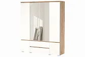 ГРЕТТА Шкаф 6С2Я Крафт золотой-Белый