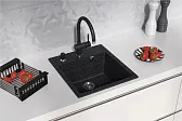 Мойка ULGRAN U-406 510*450 мм черный 308