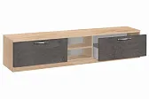 Стенка "Лофт" Тумба TV с дв 2100 (дуб сонома)