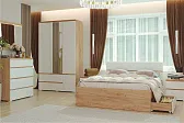 ГРЕТТА Шкаф 6С2Я Крафт золотой-Белый