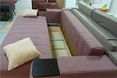Диван Камелот 4 (БД) НПБ 6 кат. MANYANA 3- Виноградный сок/ TIGGY 3- Виноградный сок /венге