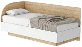 СОНАТА Спальня Кровать-софа КРС-900 Сонома-Белый глянец