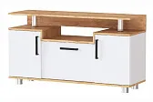 Тумба ТВ 003с дуб крафт золотой/белый