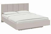 МИРЕН Кровать КР-001 (сп.место 1.6х2.0м) Velutto Soft 190 Корпус - Кашемир 5981 BS