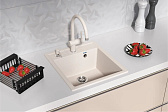 Мойка ULGRAN U-406 510*450 мм белый 331
