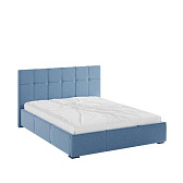 Корпус Рио интерьерной кровати (1,4м) светло-голубой квадрат