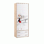 Шкаф 2-х створчатый с ящиками Бланка (детские) Дуб сонома / Белый с фотопечатью