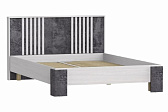 Марракеш Кровать 1400, Анкор светлый / Цемент темный