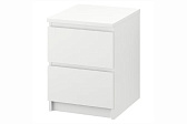 Комод "Твист" 2 ящика Белый