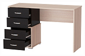 Письменный стол Сити-2 дуб молочный/венге