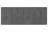 СОНАТА Кровать КРС-1400 изголовье велюр GRAFIT