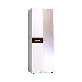 Норвуд 54 (спальня) Шкаф для одежды Стандарт / Стандарт Белый - Орех шоколадный