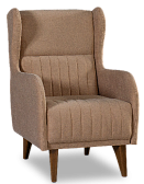 Кресло Градара 4кат. Modus 03 (бежево-коричневый велюр)