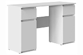 БОСТОН ЛАЙТ Стол письменный СП-002 Корпус - Белый (Гладкий)  Фасад ЛДСП - Белый (Гладкий)